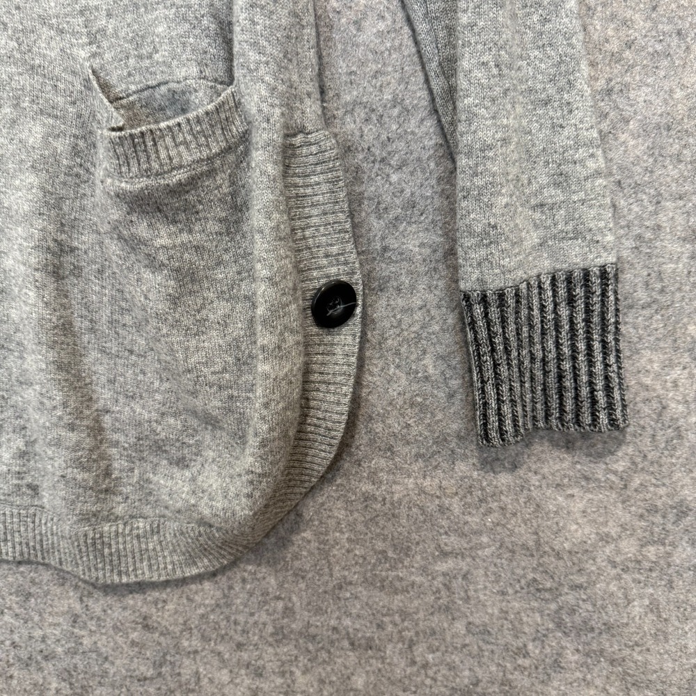 Cynthia Rowley 100% 2-Ply Cashmere Sweater Womens Small Turtleneck Pockets Relax - Picture 2 of 12